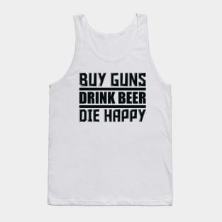 Buy Guns Drink Beer Tank Top